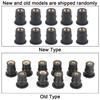 KIMISS 10Pcs Motorcycle Windshield Bolts Screws Kit 5mm/0.2in Rubber M5 Well Nuts Fairing Fasteners Powersports Parts for Motorcycle and ATV