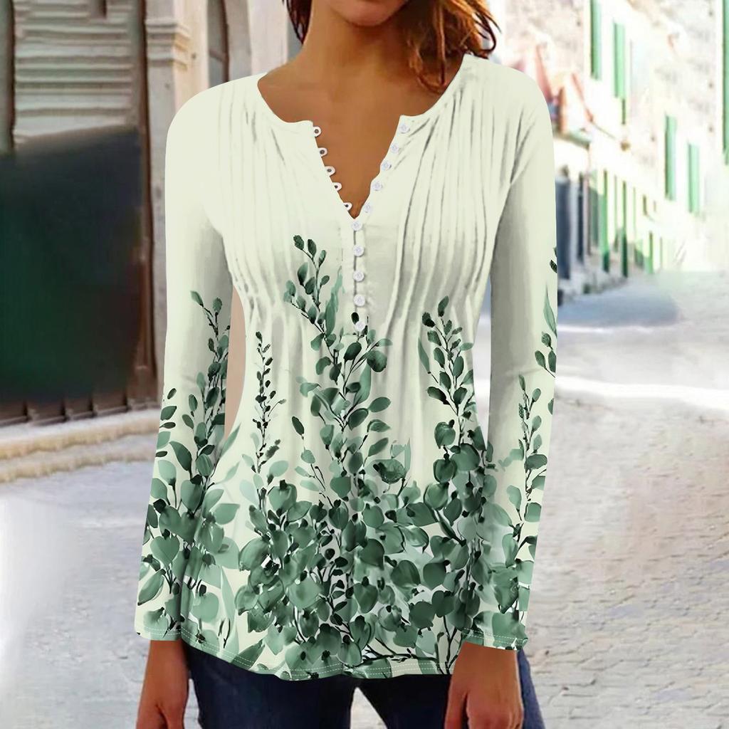 Рубашки с длинным рукавом для женщин, осенняя мода, нарядные повседневные блузки, модные плиссированные туники, топы для леггинсов