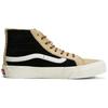 Vans Sk8 Hi Sf Retro Color Block Durable Shock Absorption Low Top Canvas Shoes Unisex Sneakers Black Brown VN0A4BX6Y3U