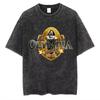 2026 Summer Hot Sale Olympia Gym Washed Graphic T-shirt Men Women Streetwear Oversized T-shirt Harajuku Hip Hop Punk T-shirt