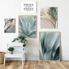 Украшение салона пальмовые листья настенная живопись на холсте алоэ ботанические постеры и принты настенные панно для гостиной домашний декор