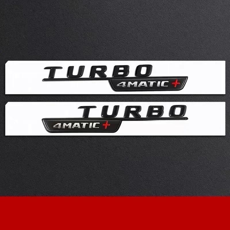 Автонаклейка AMG W220 Для Benz 4 шт./комплект 3D ABS Автонаклейка для Mercedes-Benz CLS Class TURBO 4MATIC Модифицированный Логотип AMG CLS 53S 63S