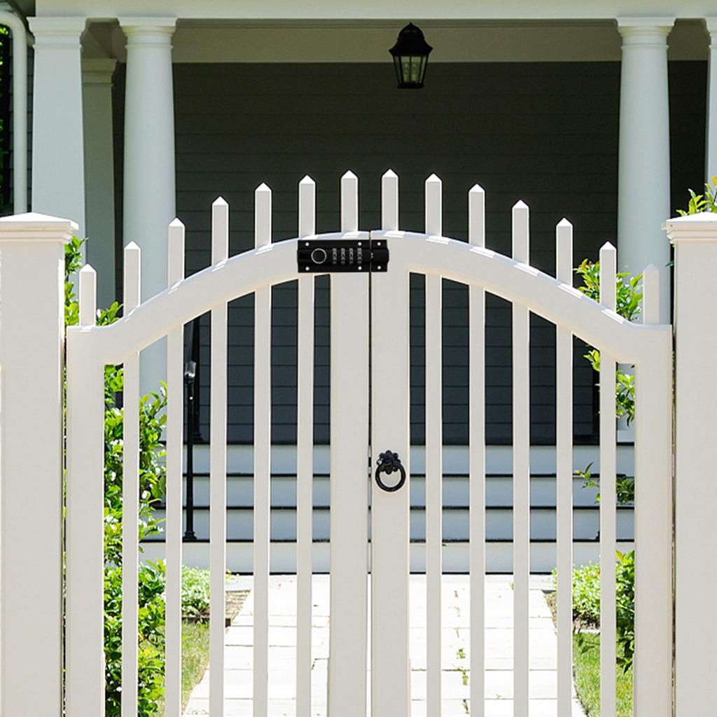 4-значный кодовый навесной замок, пароль, задвижка, дверной замок, защита от кражи, безопасность, скользящие защелки, замок, простая установка