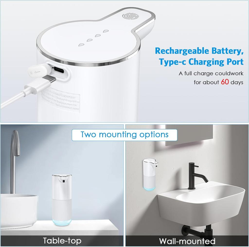 350 мл Бесконтактный Интеллектуальный Инфракрасный Индукционный Электрический Автоматический Смарт-Сенсор Диспенсер для Мыла Ручной Дезинфицирующее Средство для Посуды Стиральная Машина