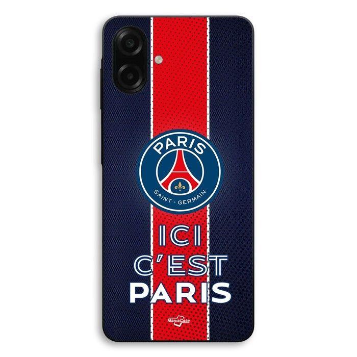 Coque Pour Samsung Galaxy A07 PSG logo ici c'est Paris Maniacase