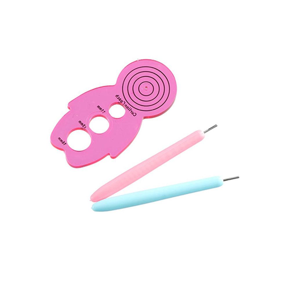 Набор из 12 штук игл для квиллинга, многоразмерная ручка для квиллинга, бумажное искусство