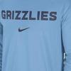Nike 75th Anniversary Pre-Game Shooting Performance Long Sleeve T-Shirt Men Tops Light-Blue DB0707-422