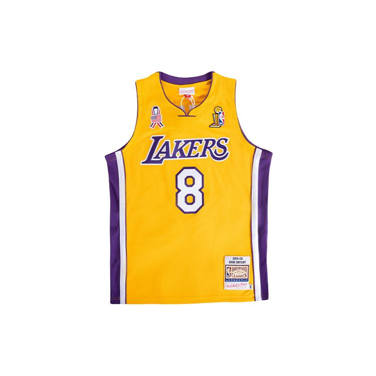 Mitchell & Ness Basketball Jersey Unisex Yellow AJY41159-LAL01KBRLTGD