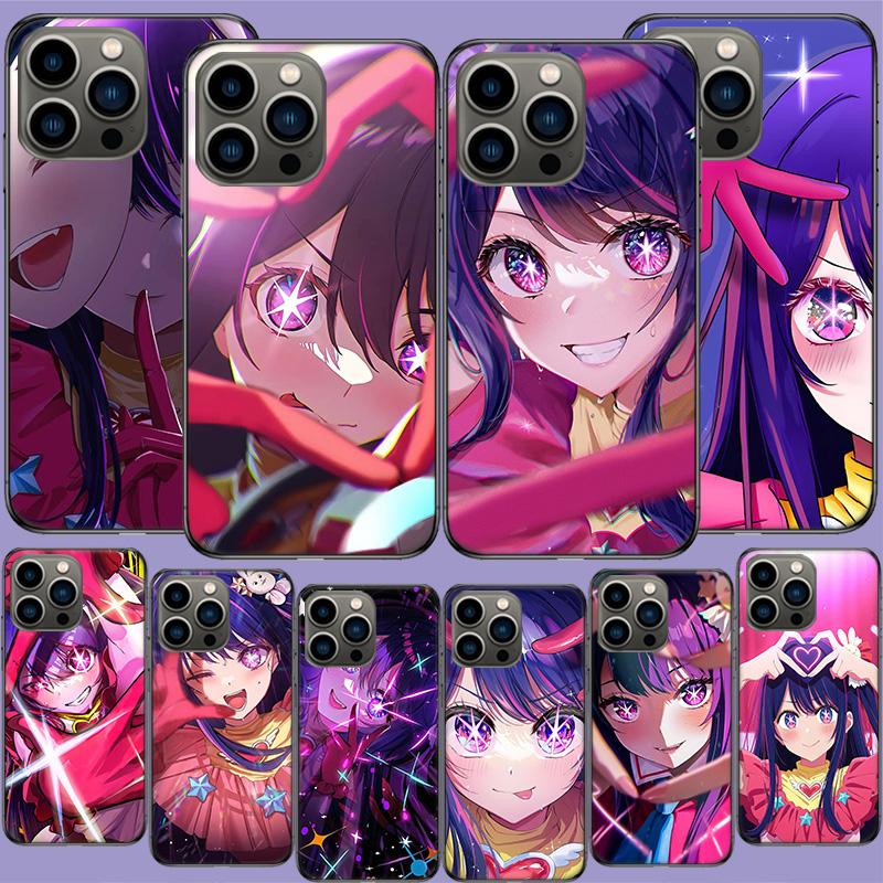 Чехол для телефона H-Hoshino Ai Для iPhone 17 Air 15 Pro 14 Plus 16 Pro Max 12 13 Mini 11 16E X XS Чехол Милый Fundas