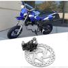 Rear Brake Kit, Aluminum Alloy Mini Scooter Rear Disc Brake Kit Brake Disc + Brake Caliper For Mini Gas Or Electric Go Kart/atv/mini Scooter/suv