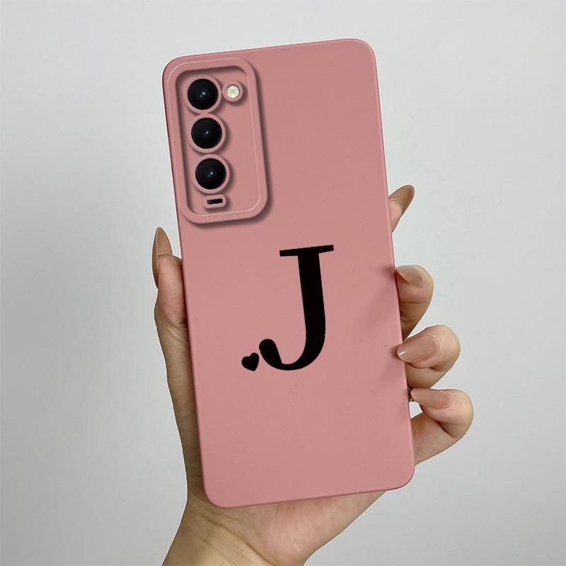 Чехол для Tecno Camon 18 Чехол для телефона Tecno Camon 18P Camon 18T CH6 CH7n Милые Заглавные Буквы Квадратный Силиконовый Ударопрочный Задний Чехол