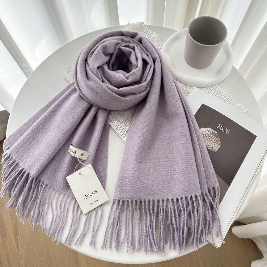 Women's Luxurious Cashmere Scarf Shawl - 250g, Perfect for Autumn & Winter