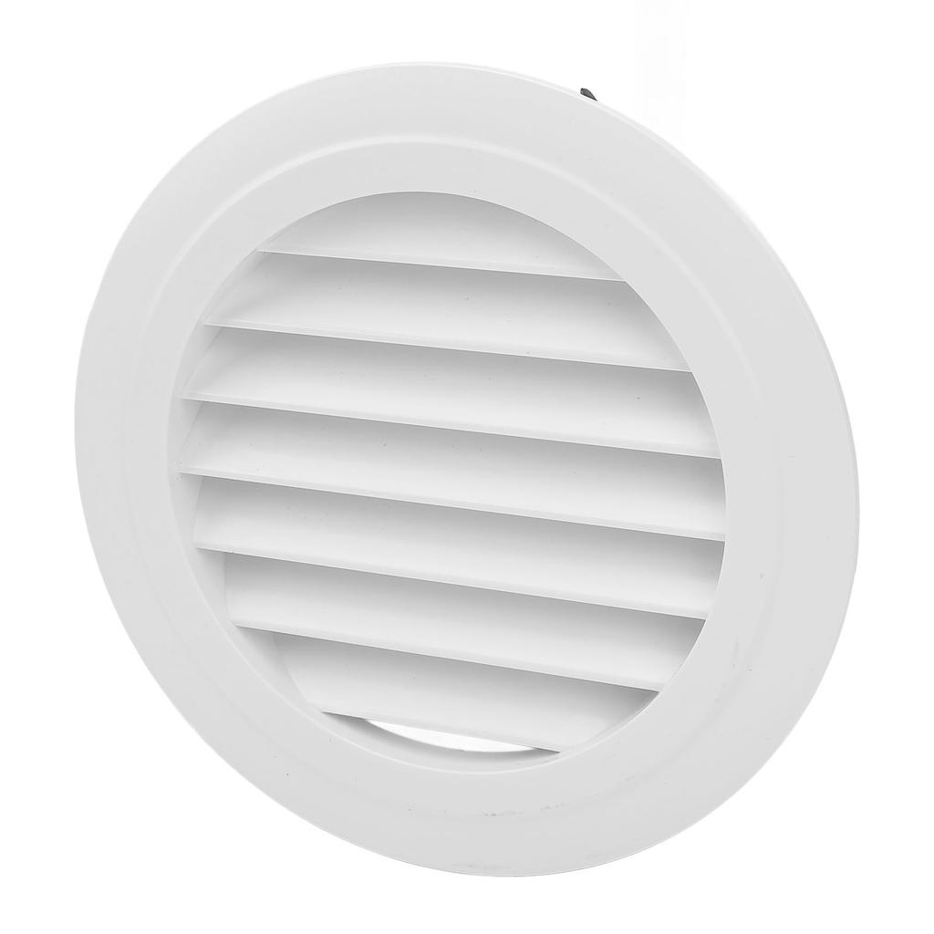 Круглая вентиляционная решетка 150 мм ABS Настенно-потолочный монтаж Наклонные жалюзи Крышка решетки для системы ОВКВ