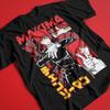 Аниме Футболка Винтажная Японский Манга Огненный Стиль Графическая Аниме Футболка Унисекс 100% Хлопок