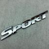 3D Car Sticker SPORT Emblem Badge Plastic Chrome Logo Door Decal For Car Styling Decoration Accessories