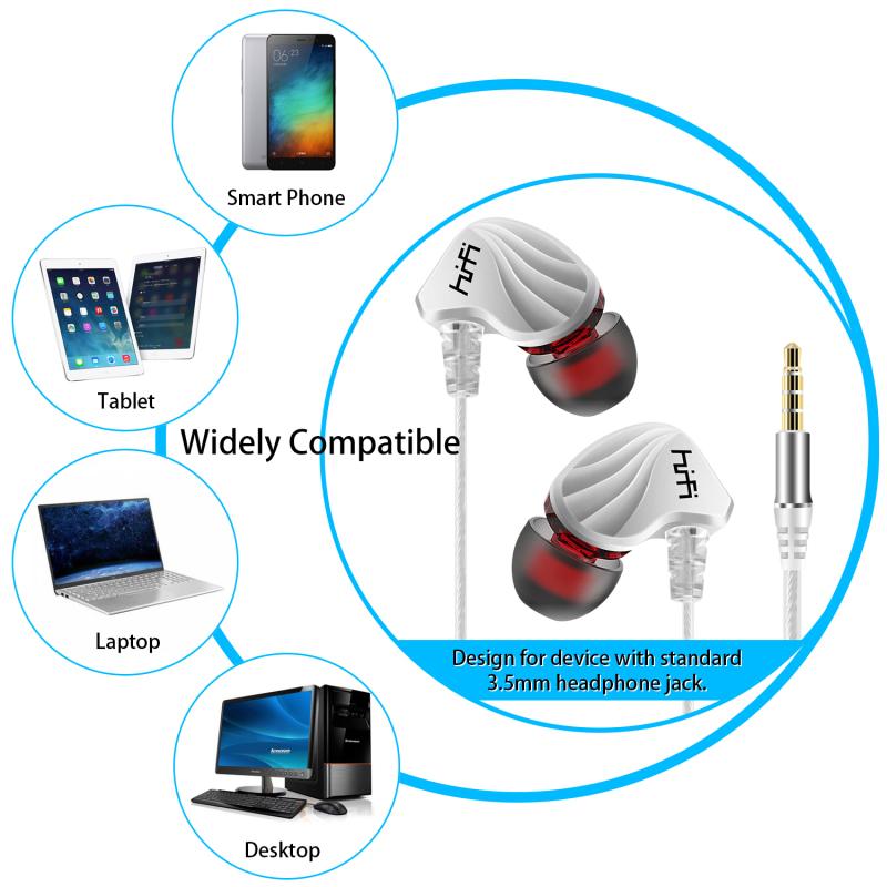 Проводные наушники 3,5 мм AUX/Type C In-Ear HIFI 6D Surround Bass In-Ear игровые музыкальные гарнитуры с микрофоном для Samsung Huawei Xiaomi ПК