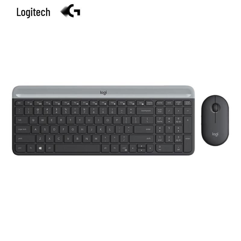 Logitech MK470 Тонкий беспроводной набор клавиатура и мышь