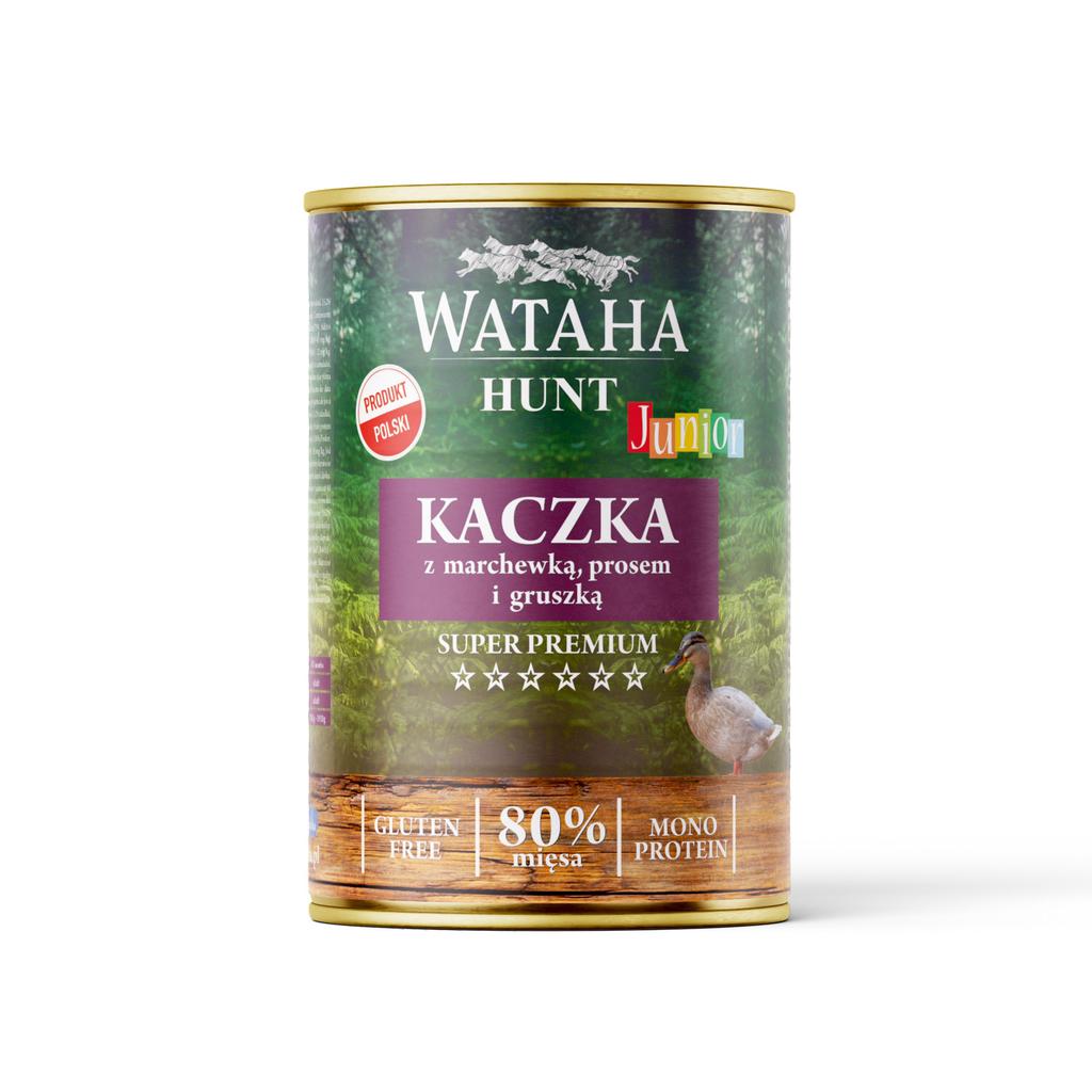 Wataha Hunt 95% Junior Duck with Sweet Potatoes, Blueberries and Dandelion 400g