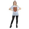 Harry Potter Womens/Ladies Gryffindor Crest Flat Cotton Boyfriend T-Shirt