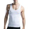 Men Summer Sport Vest O-Neck Sleeveless Fitness Vest Slim Fit Solid Color Tank Top Stretchy Pullover Tops Streetwear