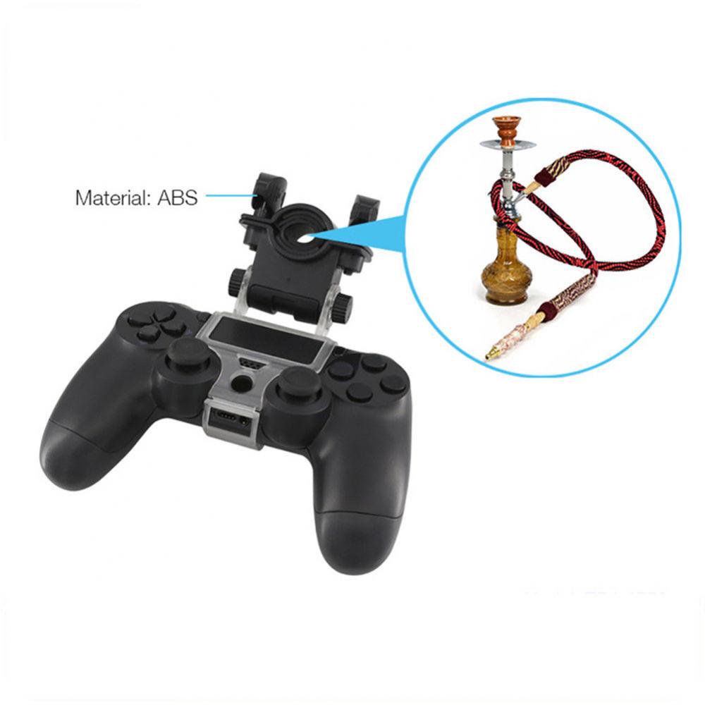 Hookah Smoke Play Hose Holder Phone Bracket Stand for PS4 Slim Pro Controller