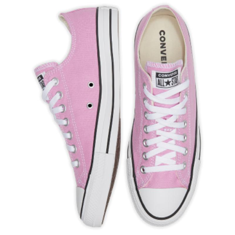 Converse All Star Chuck Taylor Шнуровка Низкий Верх Эспадрильи Унисекс Розовый