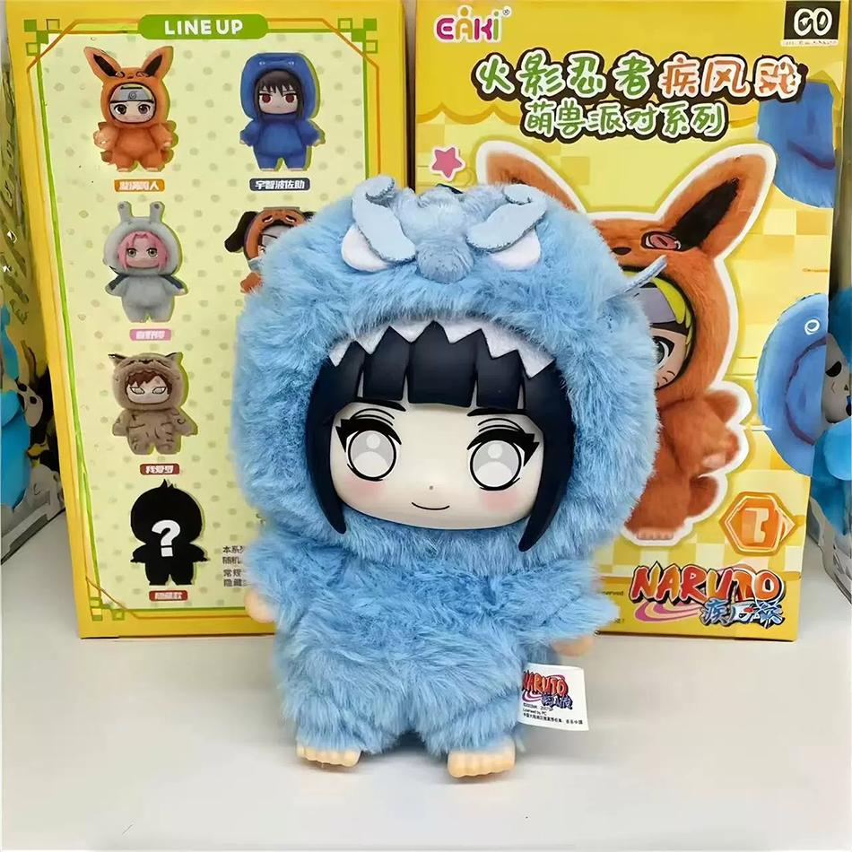 High Quality Naruto Blind Box Shippuden Party Series Uzumaki Stuffed Shippuden Plush FigureToy Collection Christmas Kid Gift 1:1