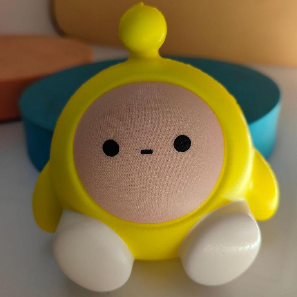 Стакан-неваляшка с песком в виде яйца собаки шиба-ину: Забавная игрушка для декомпрессии