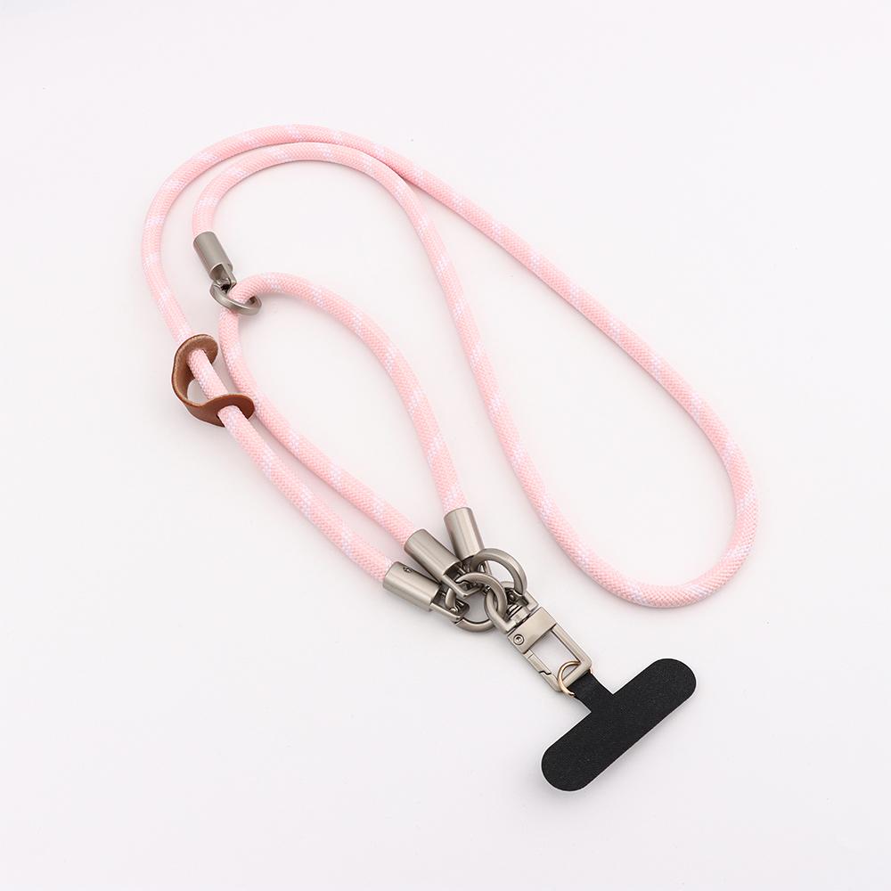 Premium Embroidery Craft Handmade Woven Lanyard Custom Logo Polyester Mobile Phone Neck Lanyard Fashion Accessory