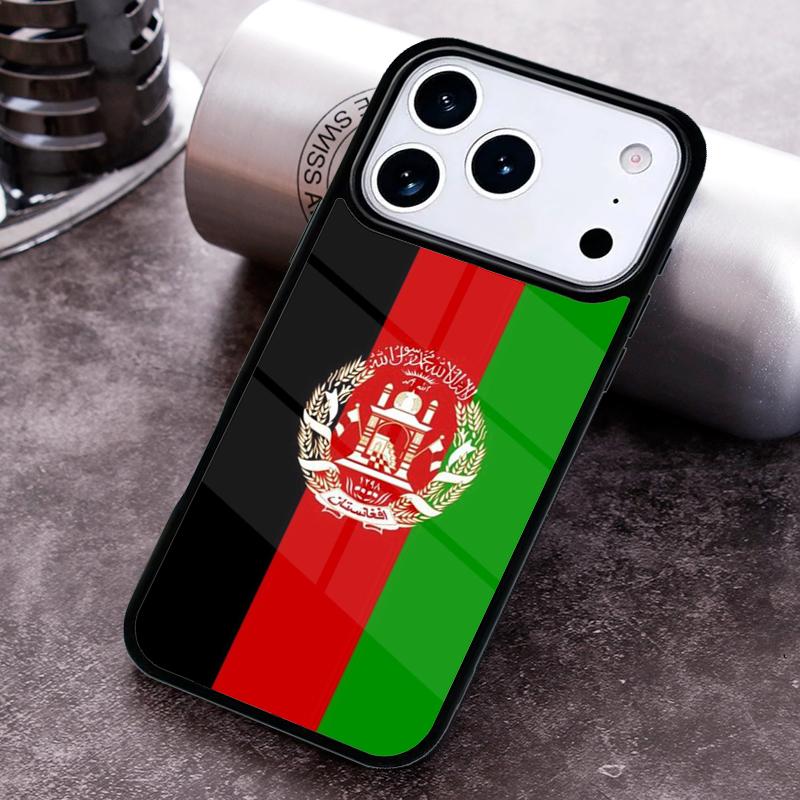 Мягкий чехол для телефона с флагом Афганистана для iPhone 17 16 15 14 13 12 11 Pro Max Plus 17Air Мягкий силиконовый чехол