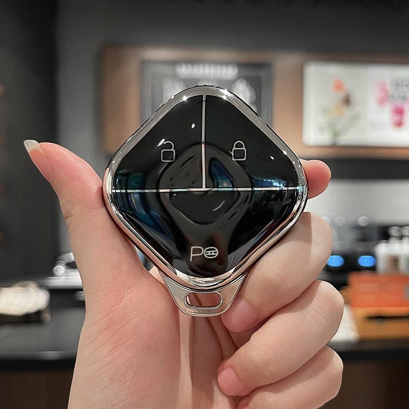 Compatible Baojun Car Key Case for Models 510, 730, 530, 360, 560, 310W, 630 - Protective Shell with Special Buckle Bag