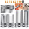 11pcs 12pcs Security Bit Set Tamper Proof Screwdriver Drill Bit Screw Driver Bits Torx Flat Head 1/4" Hex Driver Bits