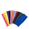 Men Headband High Elastic Gym Running Tennis Headwrap Sports Sweatband Solid Color Breathable Football Badminton Yoga Hair Bands