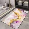 Light Luxury Marble Diatom Mud Mat Bathroom Toilet Toilet Into The Door Absorbent Non-slip Quick Dry Mat
