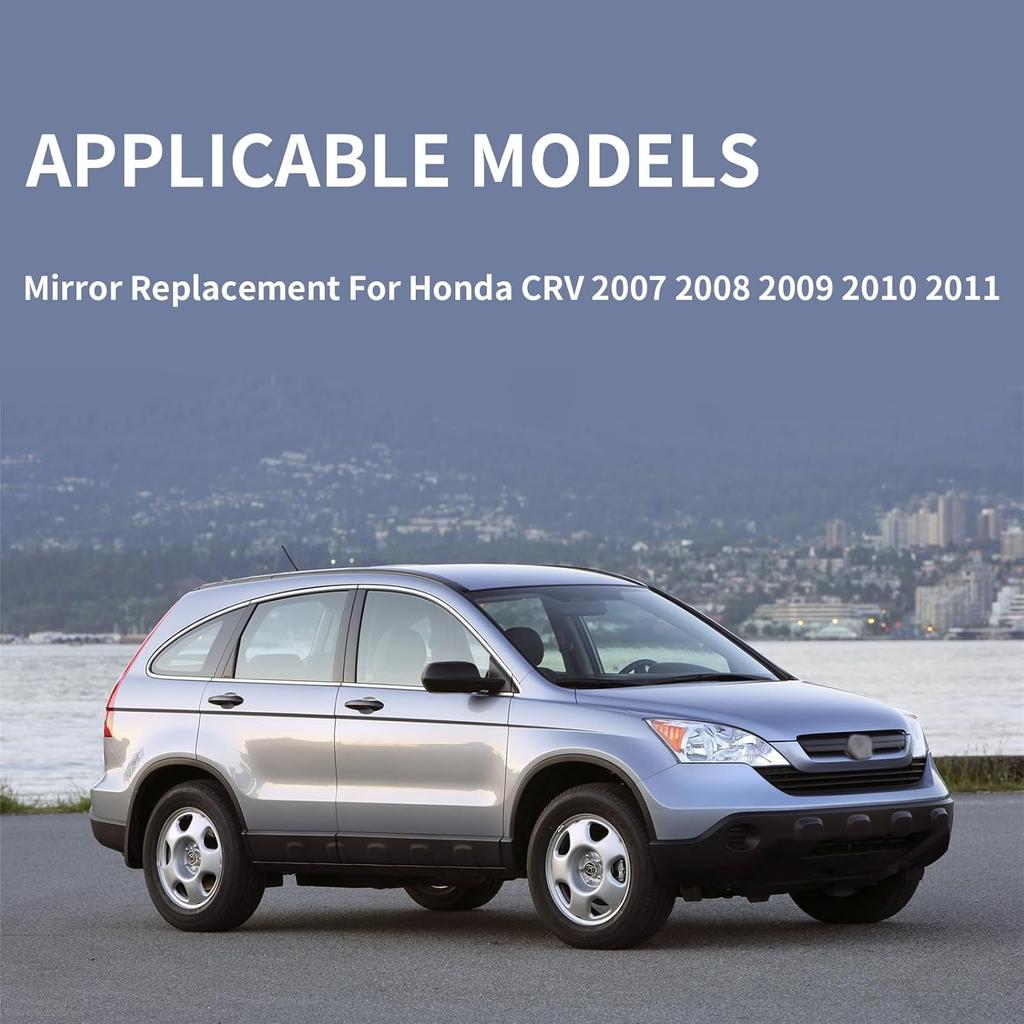 Замена зеркала со стороны водителя для Honda CRV 2007 2008 2009 2010 2011 - Стекло левого зеркала, Стекло зеркала заднего вида с электроприводом и подогревом