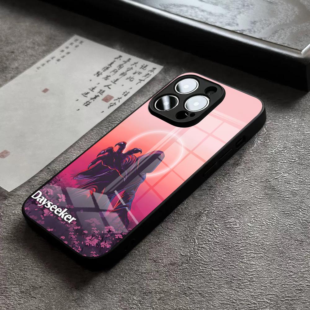 Чехол для телефона с ремешком Dayseeker для 17 Pro Max IPhone 16 Pro 15 12 11 13 Mini X XR XS 14 Plus SE Стеклянная крышка