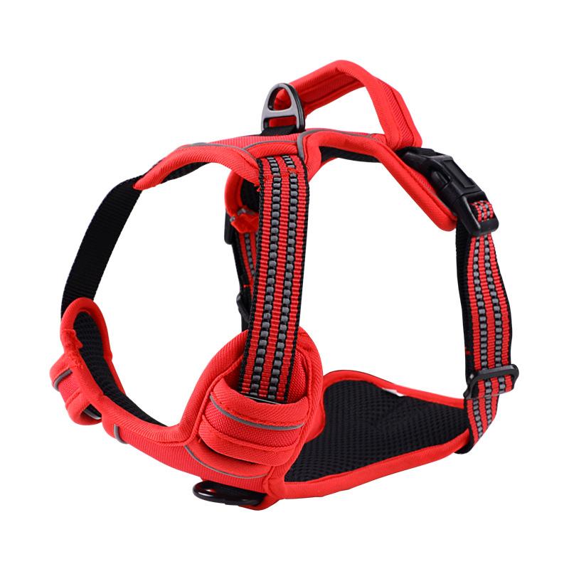 Ремень для выгула собак, универсальный светоотражающий жилет, поводок для собак, грудь, спина