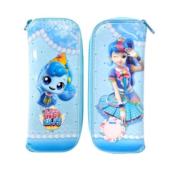 Leburn Domestic Sweet and Sour Catch Tiniping Полный набор ложка + вилка + палочки для еды с исправленной формой, популярный персонаж в Корее