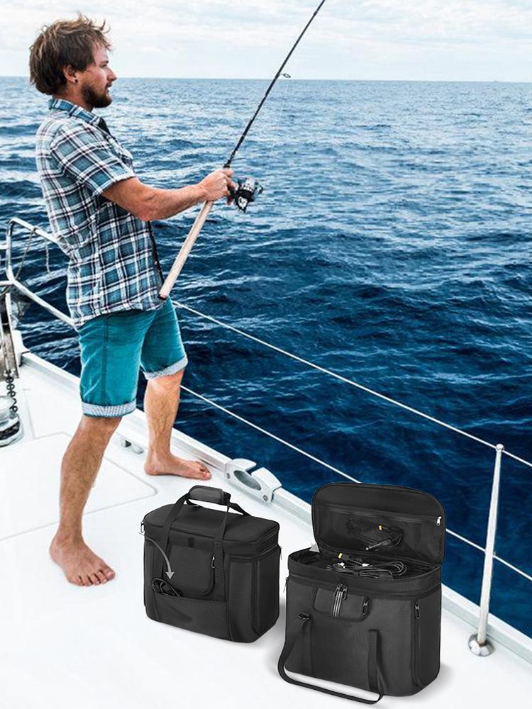 Сумка для переноски Дорожная сумка для хранения Водонепроницаемый защитный чехол Пылезащитный Ударопрочный для Ecoflow Delta 3 Plus/Солнечного генератора Delta 2