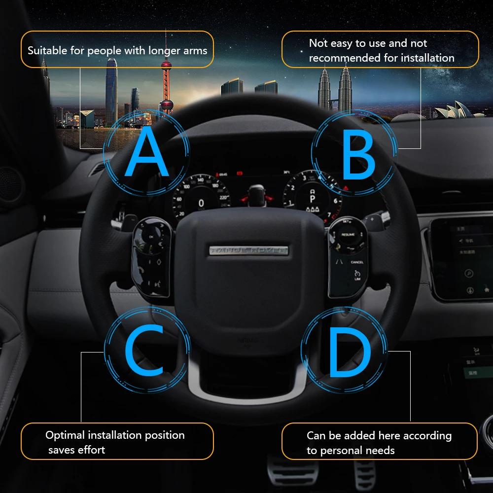 2025 Горячая Ручка-Шар на Руль Автомобиля 360° Вращающаяся Ручка Усилитель Ручки для Skoda Octavia Fabia Rapid Yeti Kodiaq Sup