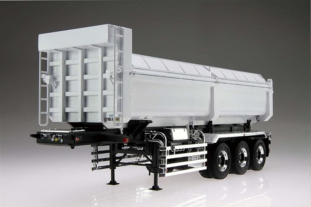 Aoshima Bunka Kyozai Серия Тяжелые Грузоперевозки 21 Кодайра Античный Тип СП Самосвальный Полуприцеп Пластиковая Модель 1/32 №