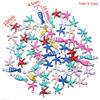 20pcs Stainless Steel Small Starfish Charms Fish Pendant Enamel DIY Jewelry Making Accessories Findings Ocean Necklace Earrings