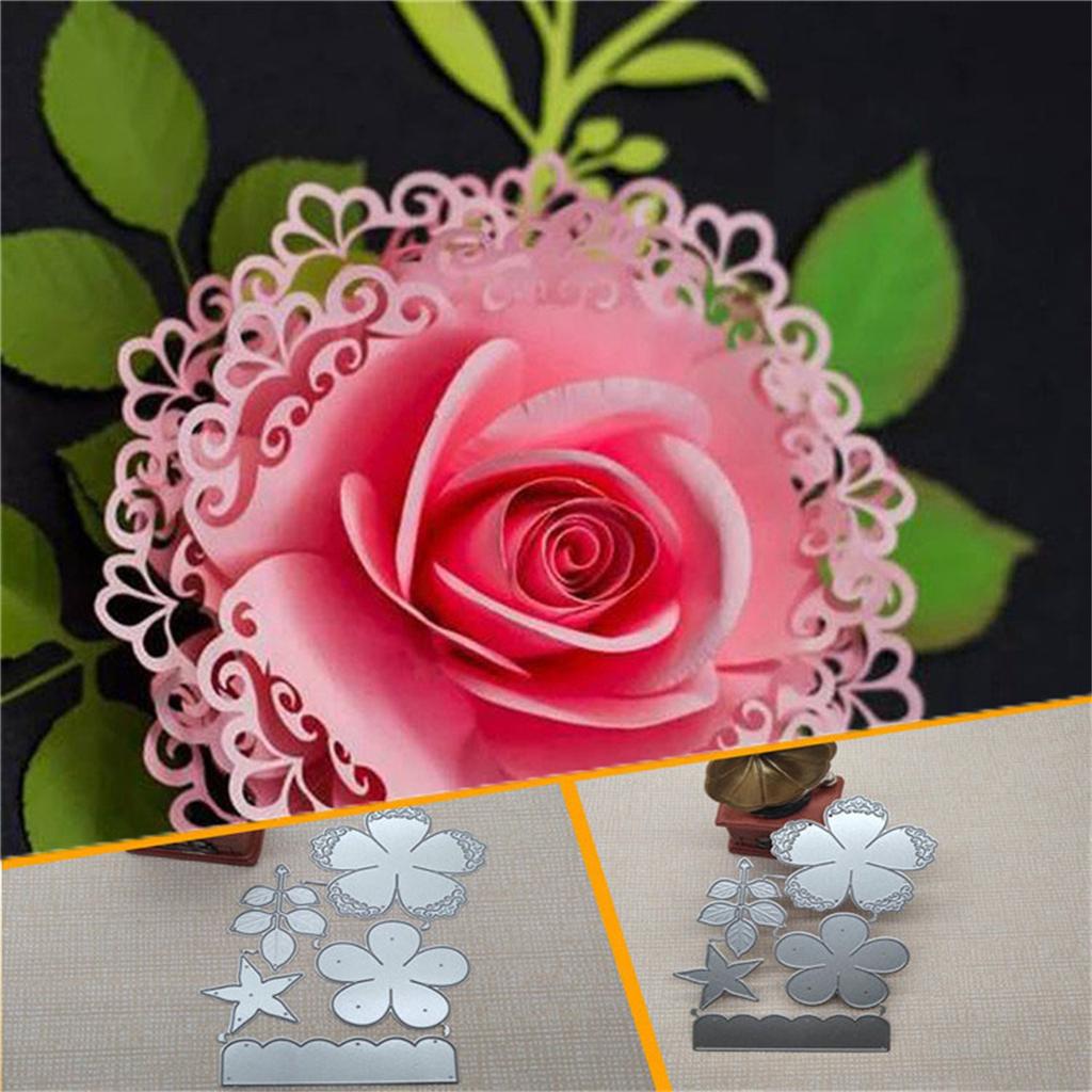 Металлические штампы для скрапбукинга, штампы для роз, цветов, листьев, штампы для самостоятельной резки, бумажные открытки, поделки, металлические штампы для самостоятельной резки, цветы, дерево