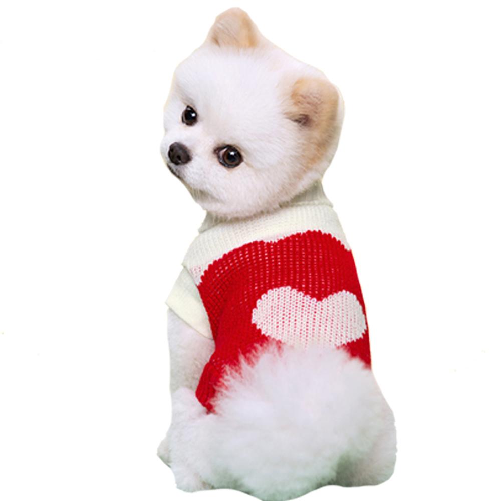 Зимнее пальто для домашних животных Свитера для собак для маленьких средних собак Кошки Щенки Мягкая одежда Теплая водолазка для домашних животных Жилет для чихуахуа Пальто для йорков Тедди-куртка