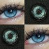 2PCS Color Contact Lenses Myopia Natural Soft Contact Lens North Star Ancient Rome Yate Blue 1 Year Use Contact Lens Cosmetic