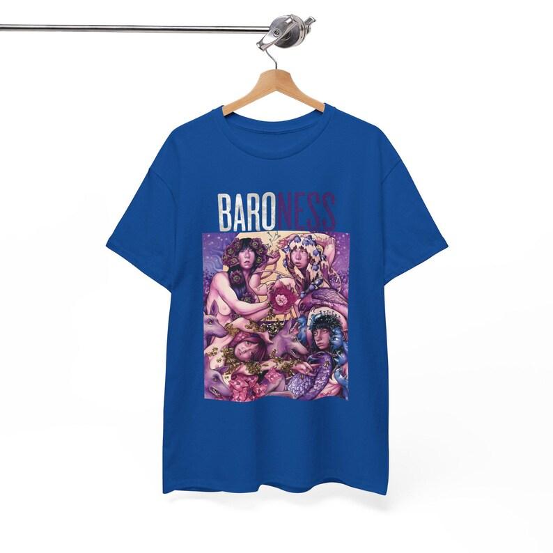 2026 Summer Fashion Trendy Tee Men Women Vintage Top Baroness _purple_ Album Art T-shirt _ Stoner & Sludge Metal Graphic Tee
