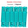 12 шт./упаковка. Конусообразные бигуди для завивки волос, очень толстые, для холодной химической завивки, гибкие стержни для создания волн, без нагрева, для придания пышности и локонам.