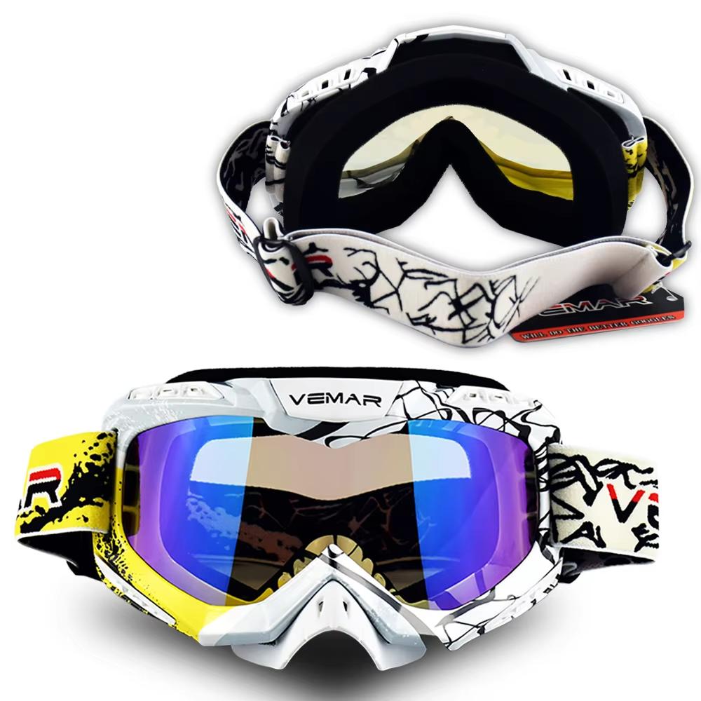 VEMAR Motorcycle Goggles Downhill Motocross Glasses Dustproof Motocross Goggles Cross Glasses Off Road Oculos Motorcycle Gafas