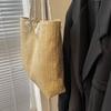 Straw Woven Shoulder Tote Bag Women's Large Capacity Woven Handbag