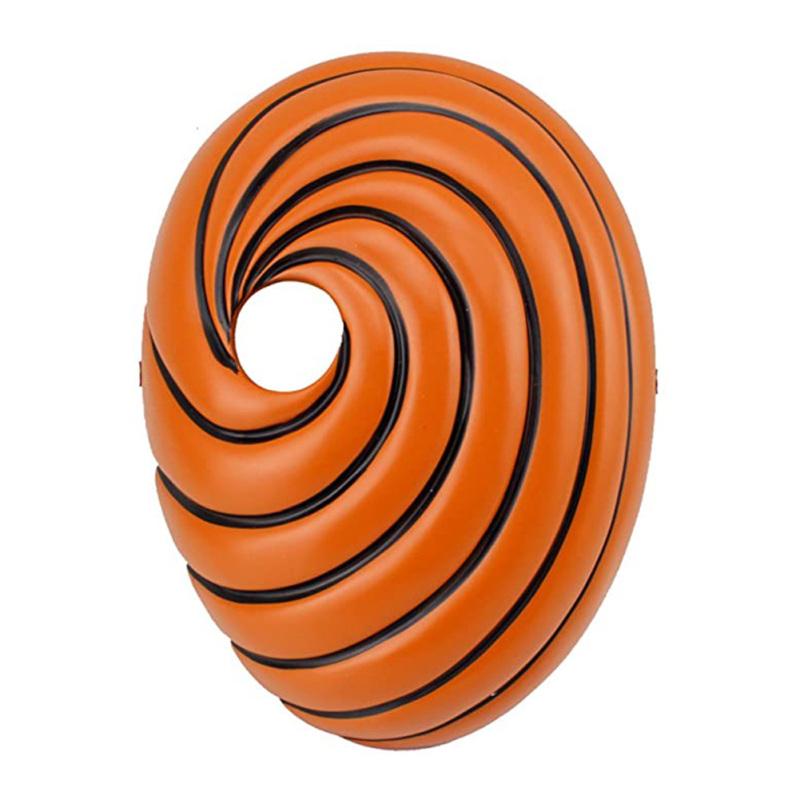 High Quality Tobi Akatsuki Uchiha Obito Cartoons Mask Masquerade Cosplay Full Face Party Resin Mask